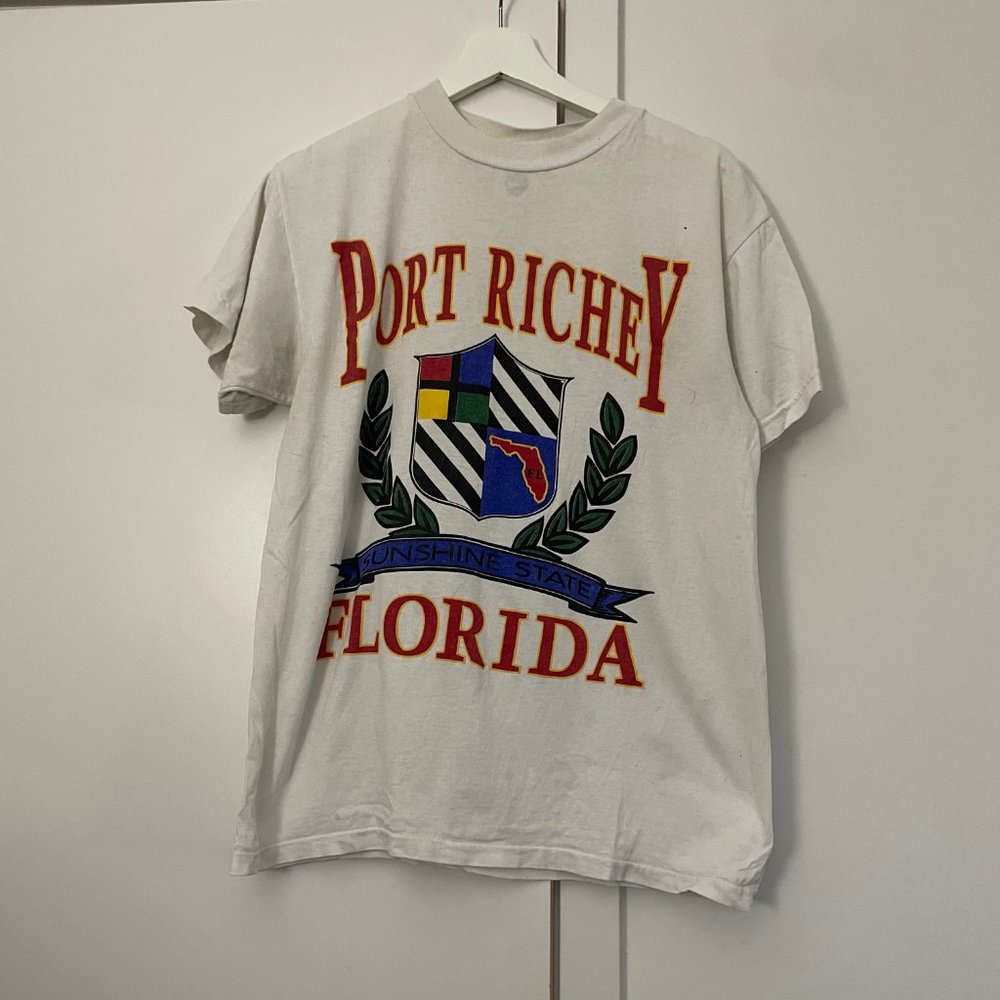 Vintage Cotton "Port Richey Florida" Tee